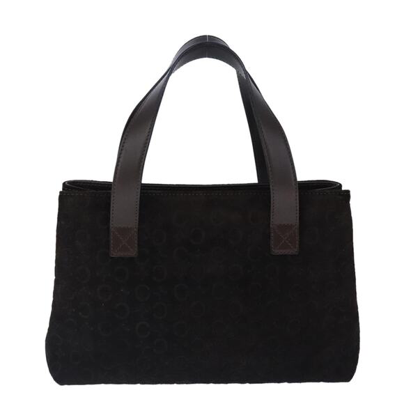 CELINE C Macadam Canvas Hand Bag Brown - Picture 2 of 12